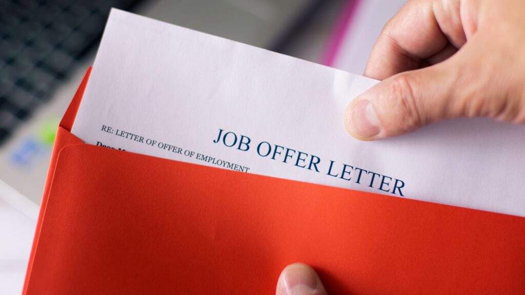 How to Accept an Offer Letter?